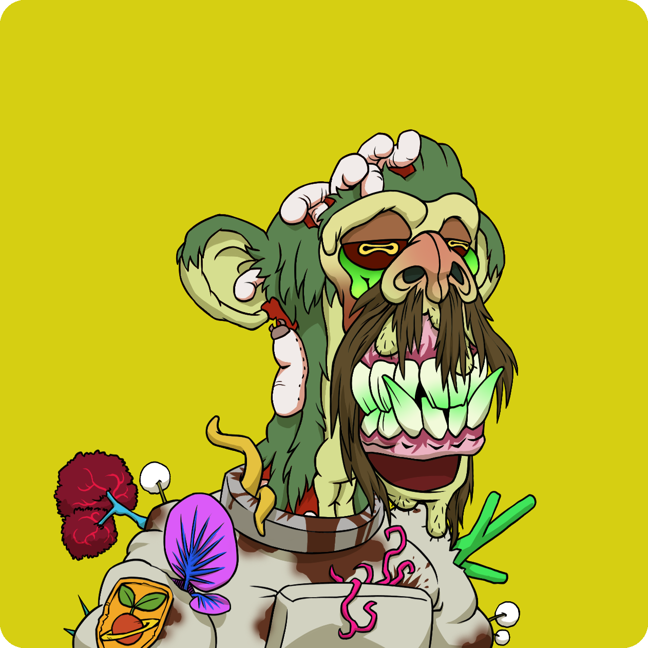 Yuga Labs - Mutant Ape Yacht Club - NFT # 28447