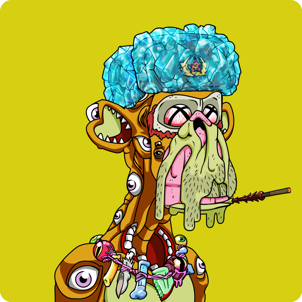 Yuga Labs - Mutant Ape Yacht Club - NFT # 27446