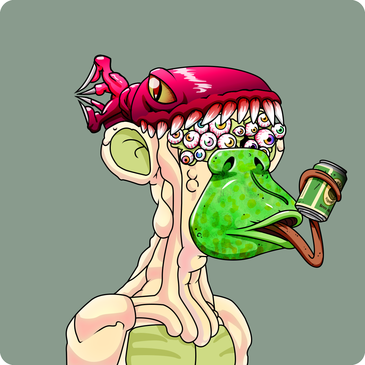 Yuga Labs - Mutant Ape Yacht Club - NFT # 2113