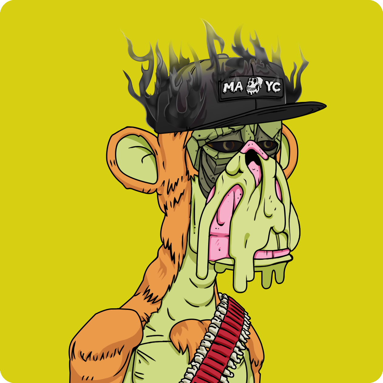 Yuga Labs - Mutant Ape Yacht Club - NFT # 24874