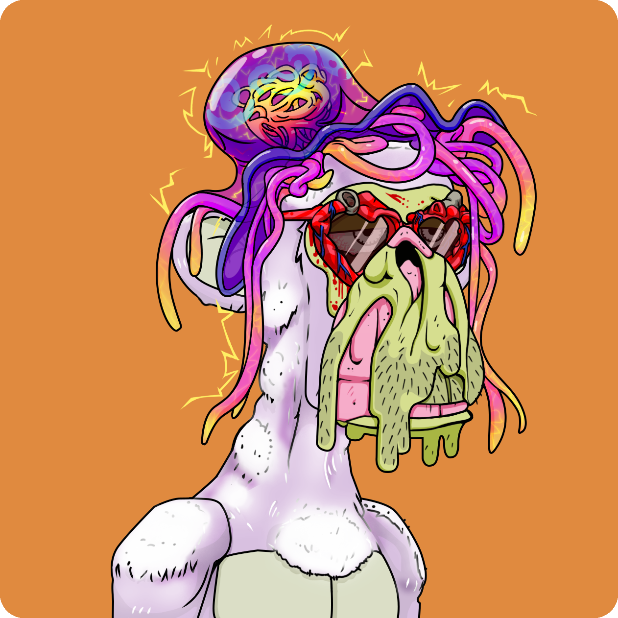 Yuga Labs - Mutant Ape Yacht Club - NFT # 7142