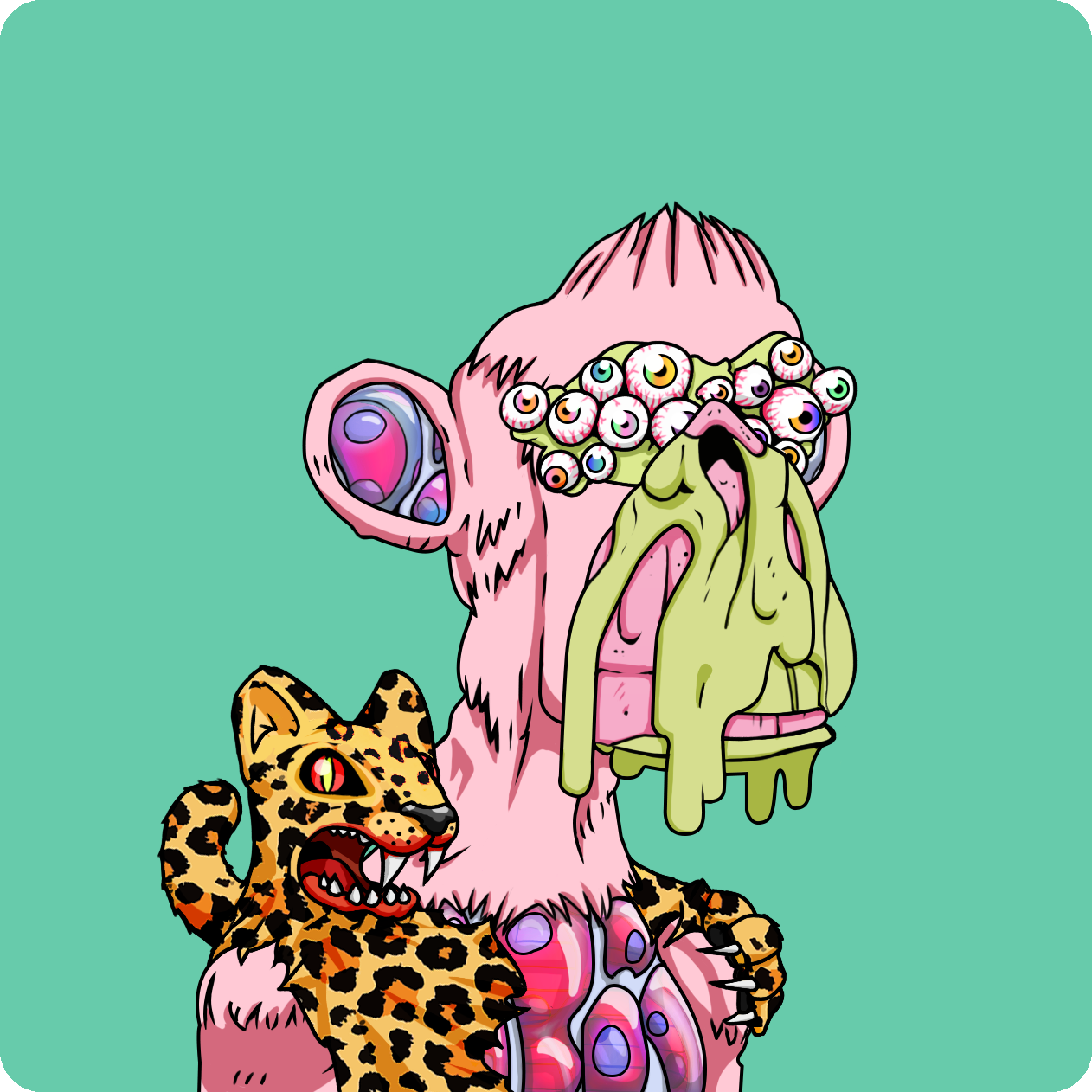 Yuga Labs - Mutant Ape Yacht Club - NFT # 6924