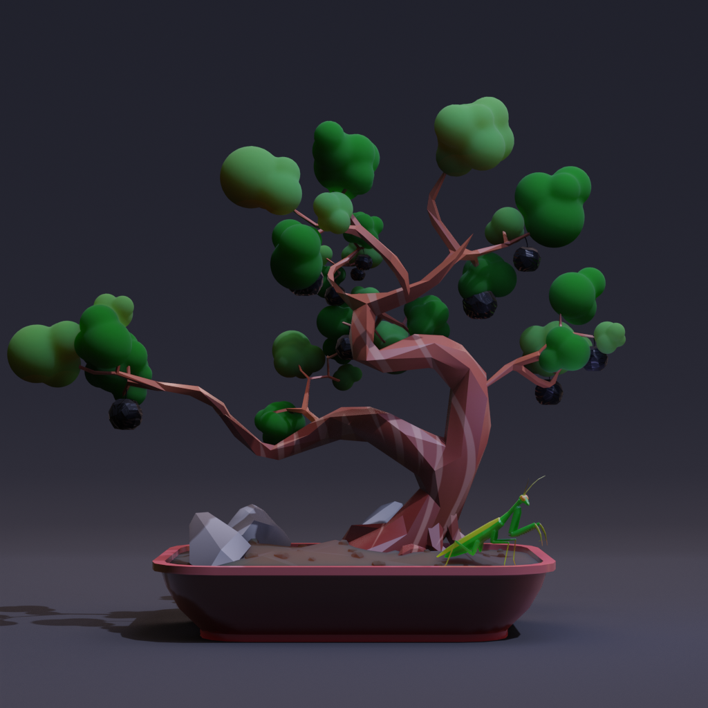 ZENFT Garden Society - Bonsai - Bonsai #8469 - NFT # 8469