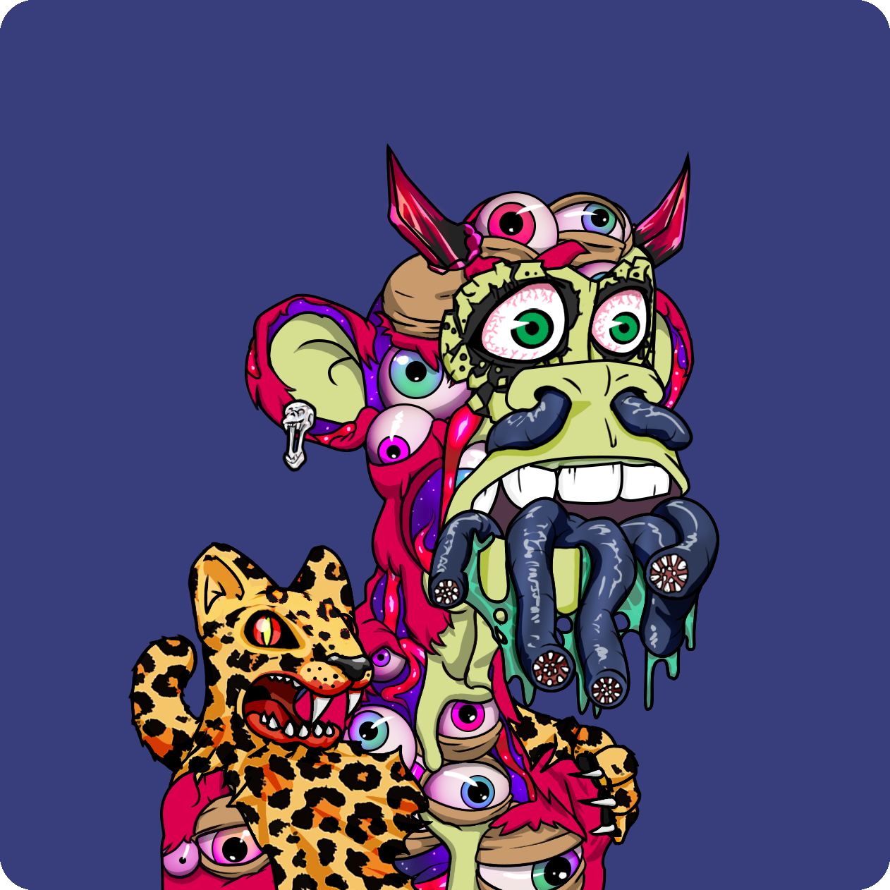 Yuga Labs - Mutant Ape Yacht Club - NFT # 10786