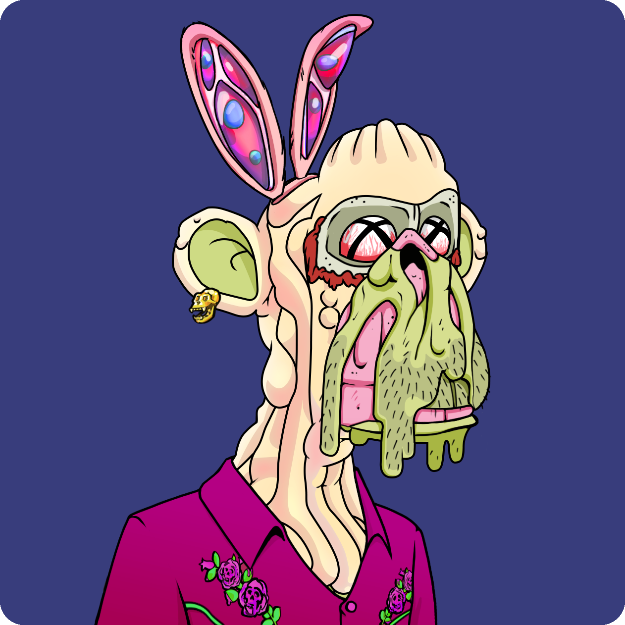 Yuga Labs - Mutant Ape Yacht Club - NFT # 17458