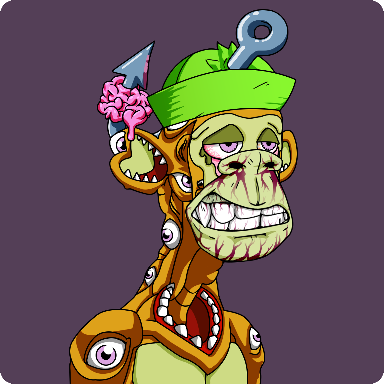 Yuga Labs - Mutant Ape Yacht Club - NFT # 18372