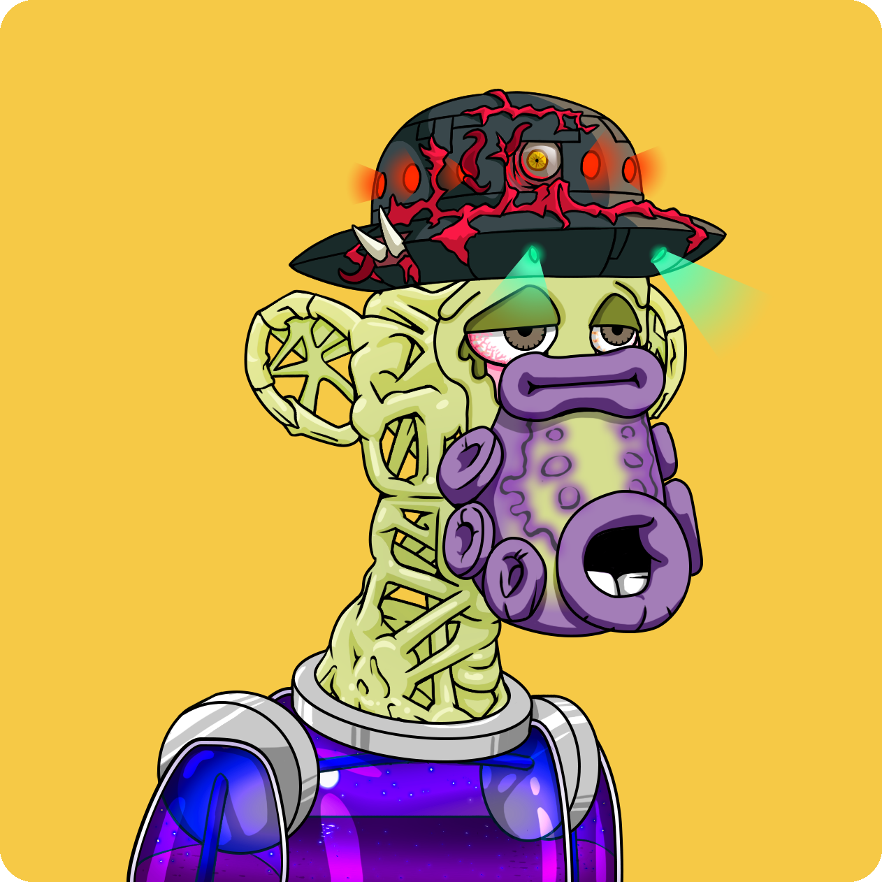 Yuga Labs - Mutant Ape Yacht Club - NFT # 3922