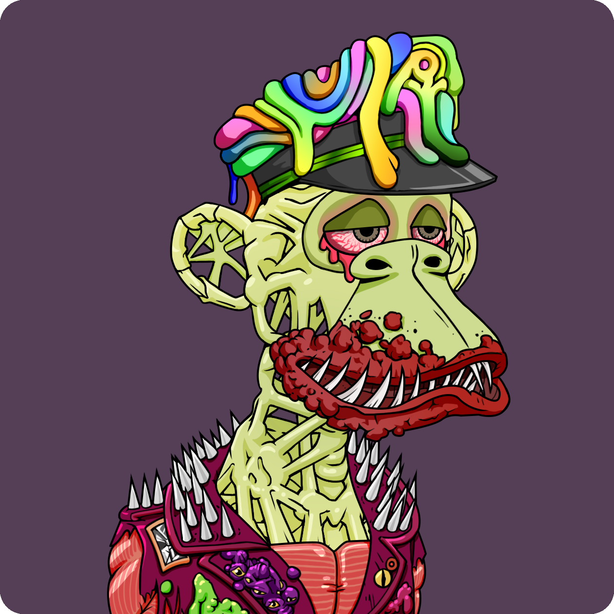 Yuga Labs - Mutant Ape Yacht Club - NFT # 8702