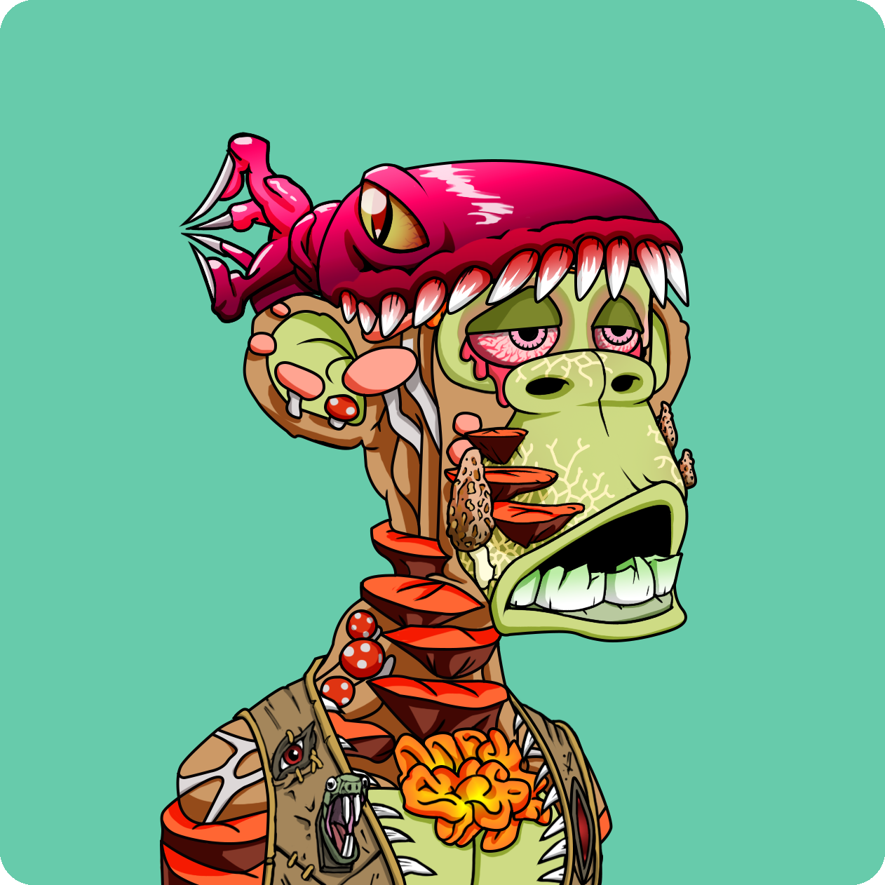 Yuga Labs - Mutant Ape Yacht Club - NFT # 865