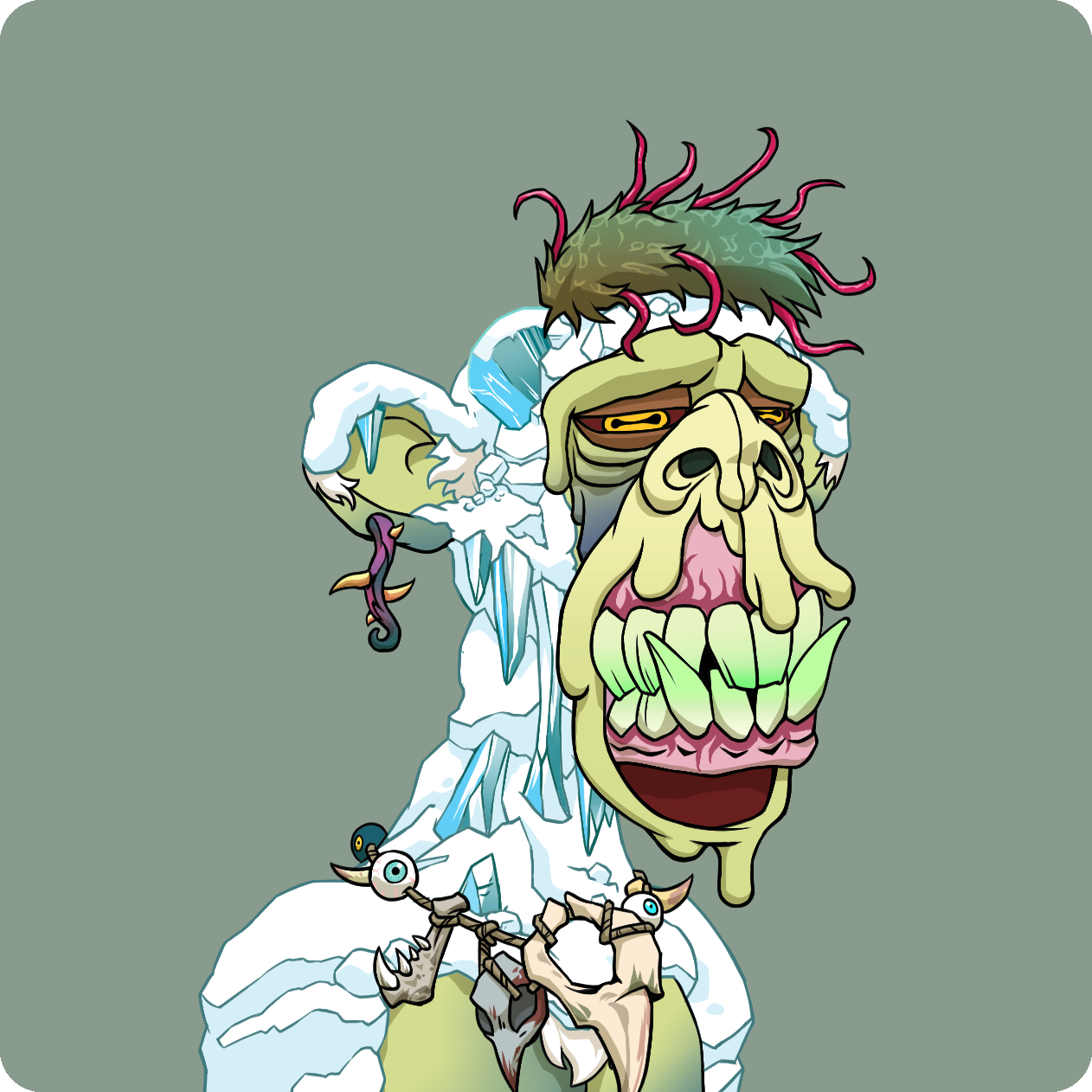 Yuga Labs - Mutant Ape Yacht Club - NFT # 604