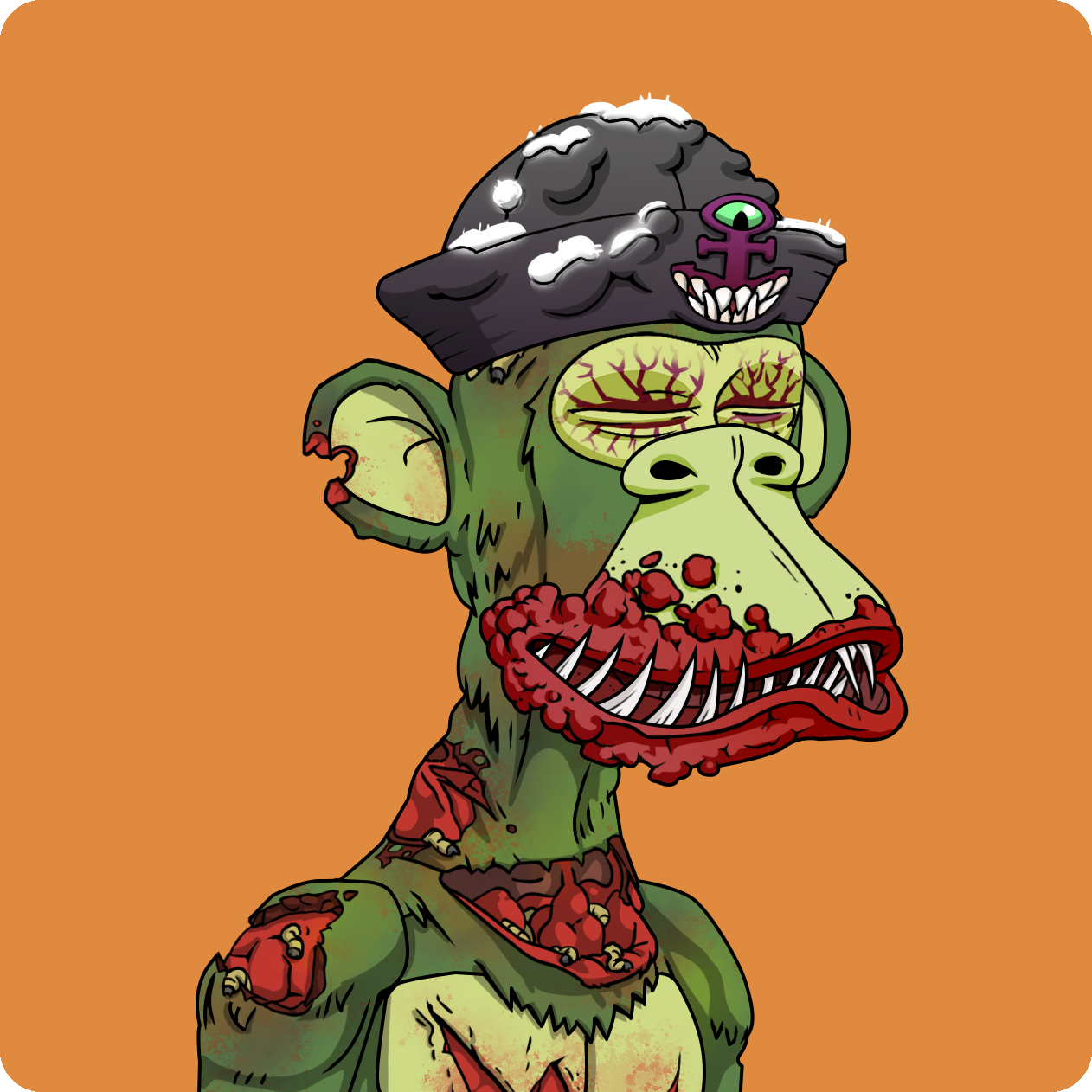 Yuga Labs - Mutant Ape Yacht Club - NFT # 18588