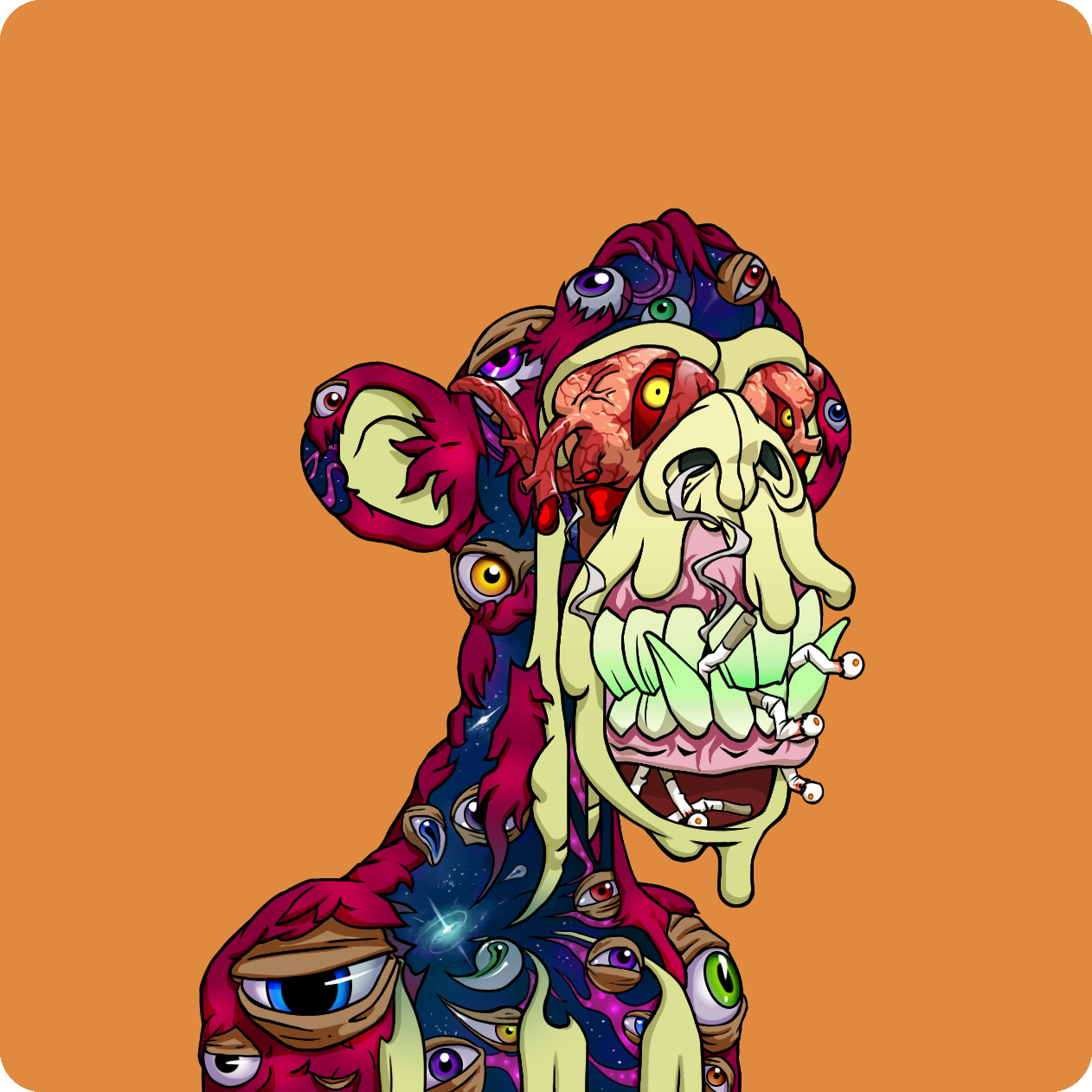 Yuga Labs - Mutant Ape Yacht Club - NFT # 17609