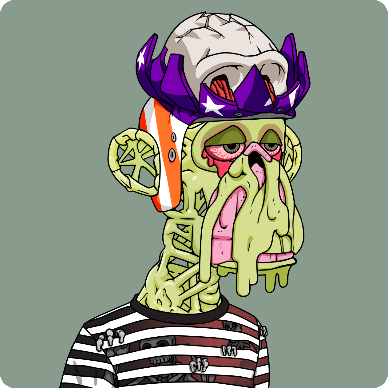 Yuga Labs - Mutant Ape Yacht Club - NFT # 2810