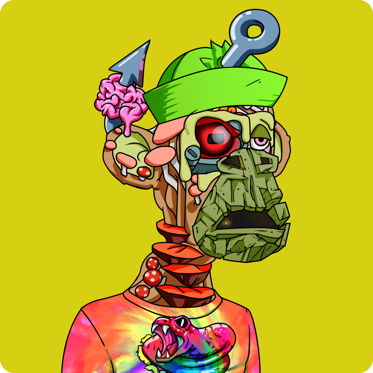 Yuga Labs - Mutant Ape Yacht Club - NFT # 10800