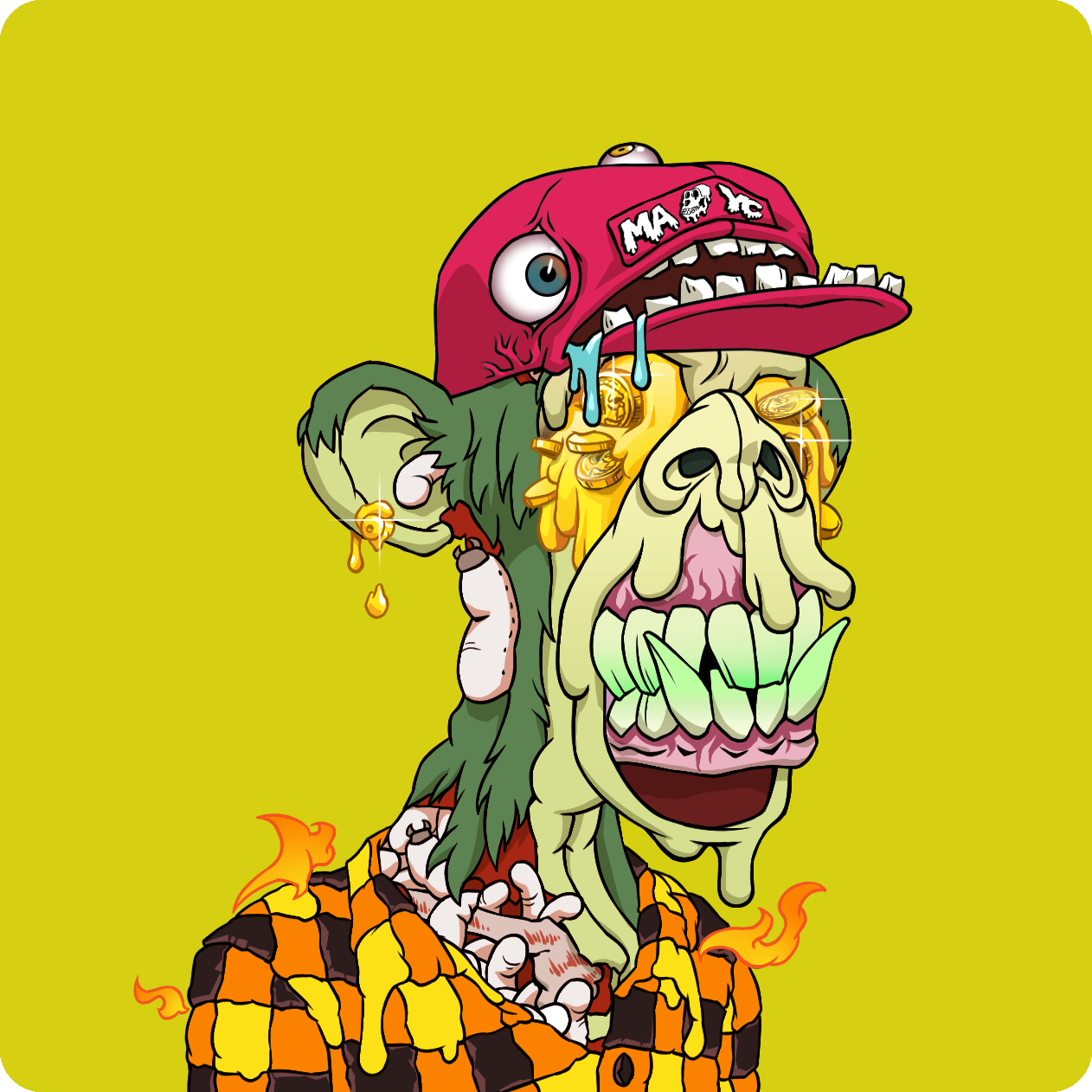 Yuga Labs - Mutant Ape Yacht Club - NFT # 207