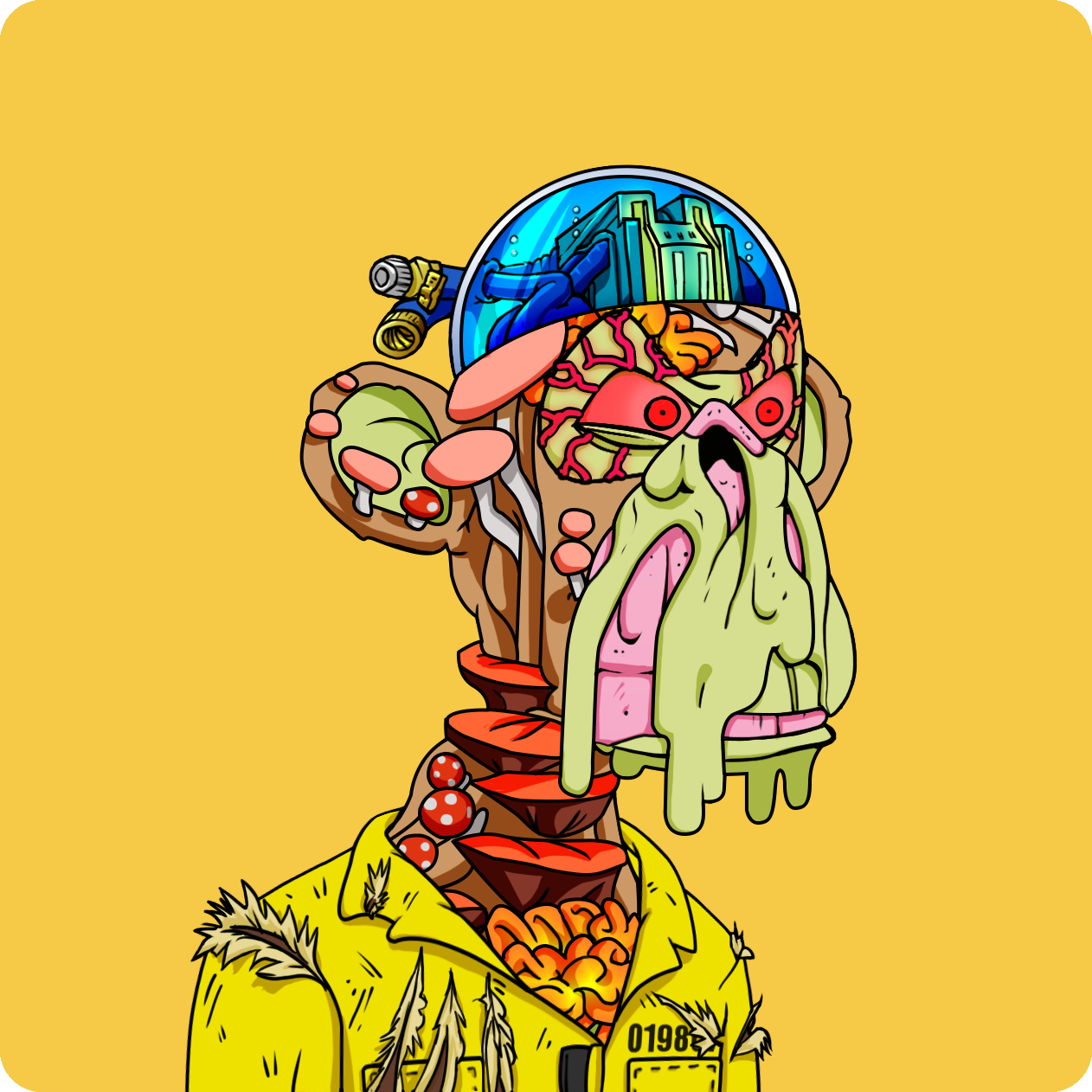 Yuga Labs - Mutant Ape Yacht Club - NFT # 759