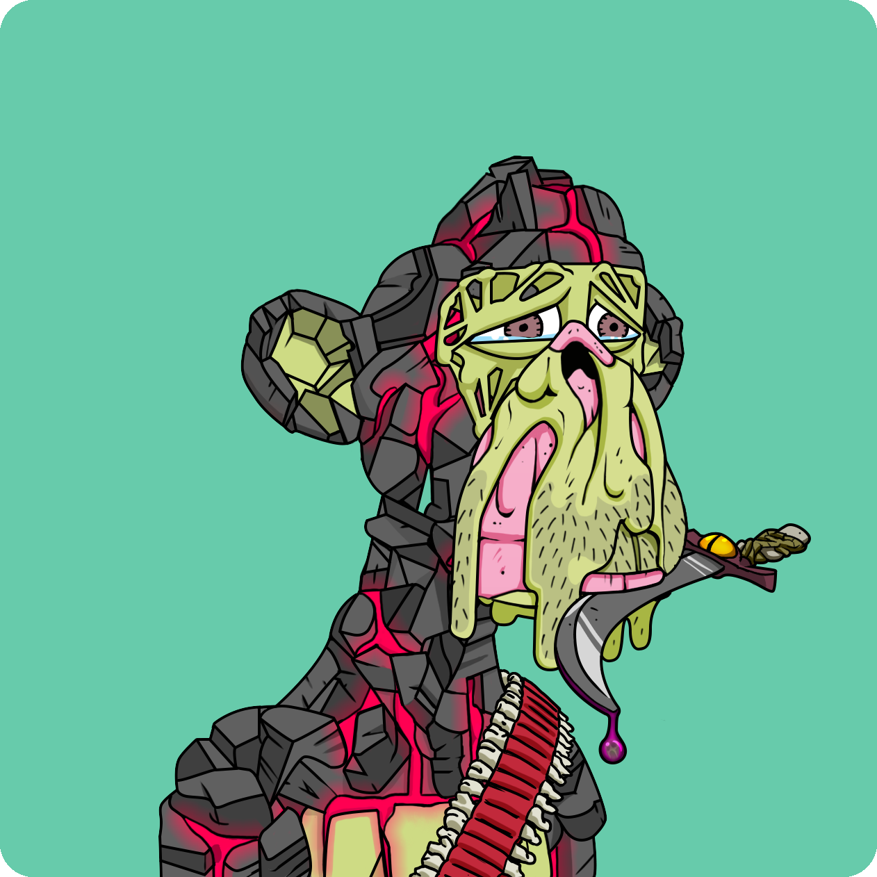 Yuga Labs - Mutant Ape Yacht Club - NFT # 1617