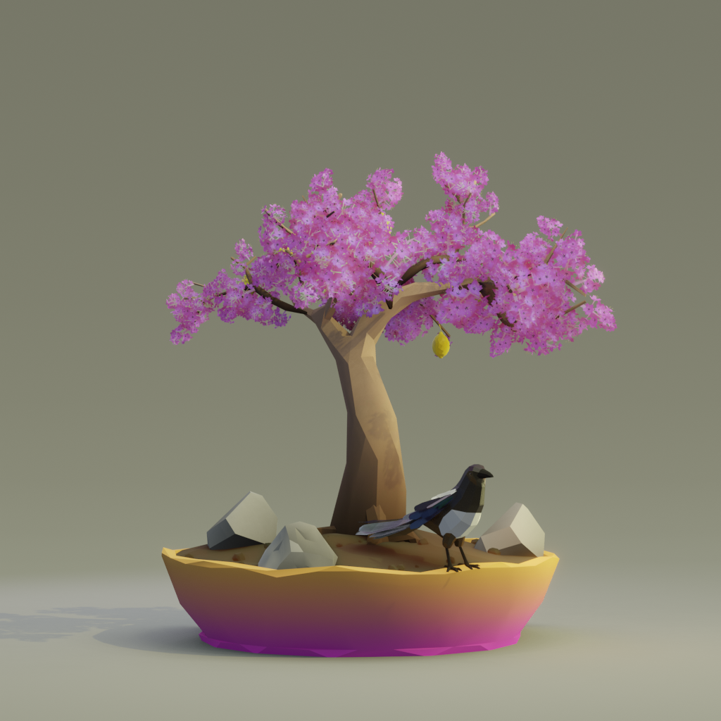 ZENFT Garden Society - Bonsai - Bonsai #8527 - NFT # 8527