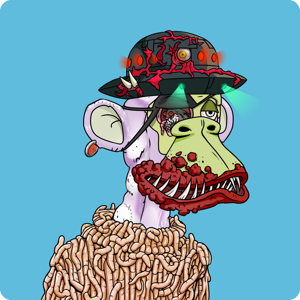 Yuga Labs - Mutant Ape Yacht Club - NFT # 5114