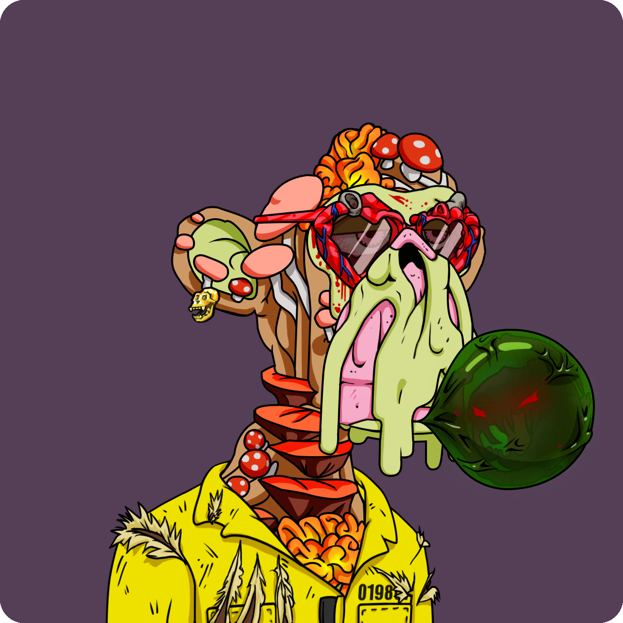 Yuga Labs - Mutant Ape Yacht Club - NFT # 4885