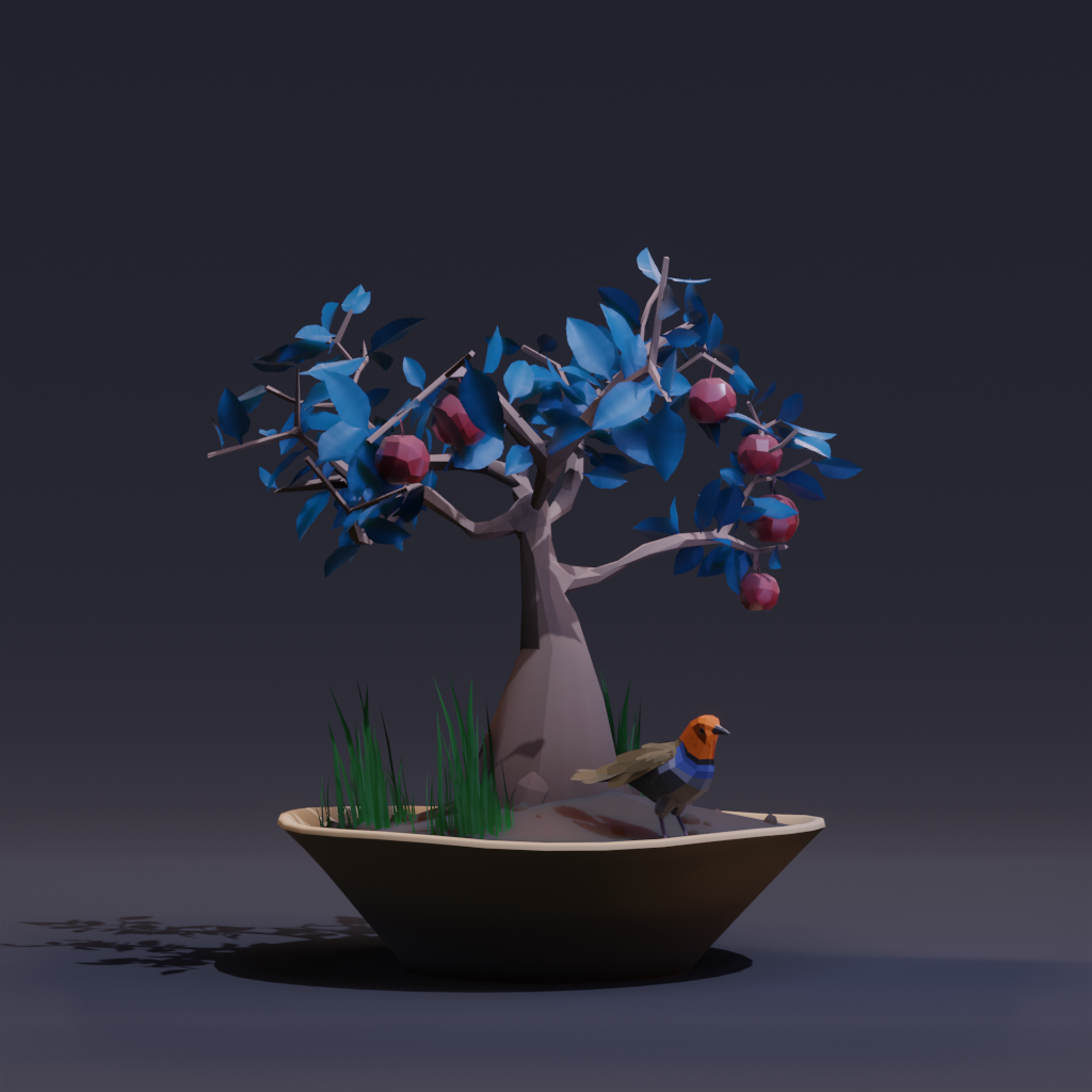 ZENFT Garden Society - Bonsai - Bonsai #8784 - NFT # 8784