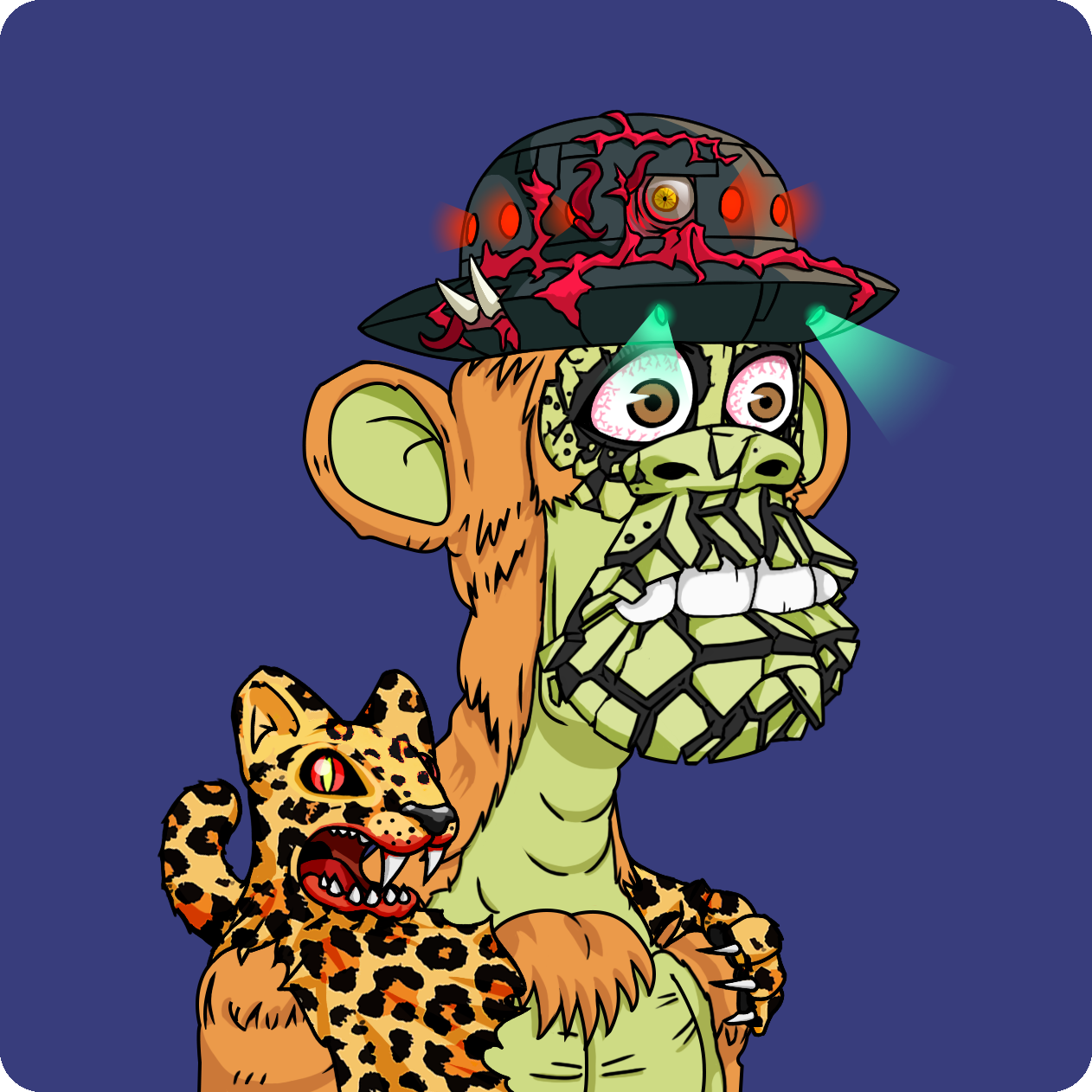 Yuga Labs - Mutant Ape Yacht Club - NFT # 24334