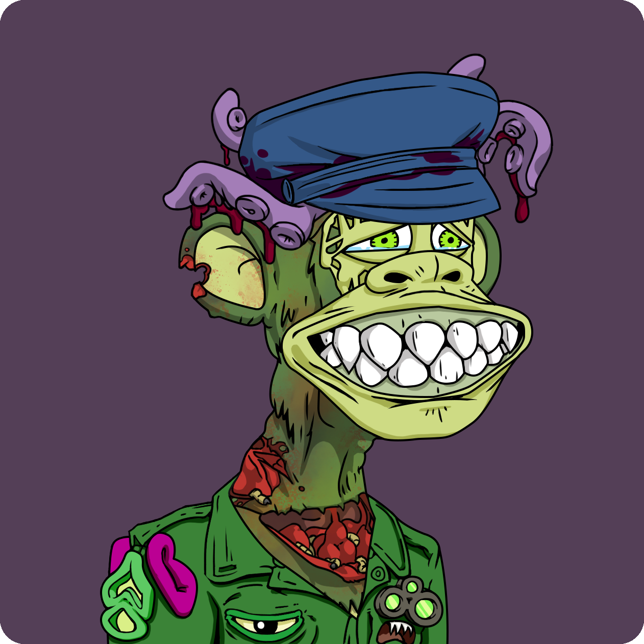 Yuga Labs - Mutant Ape Yacht Club - NFT # 19102