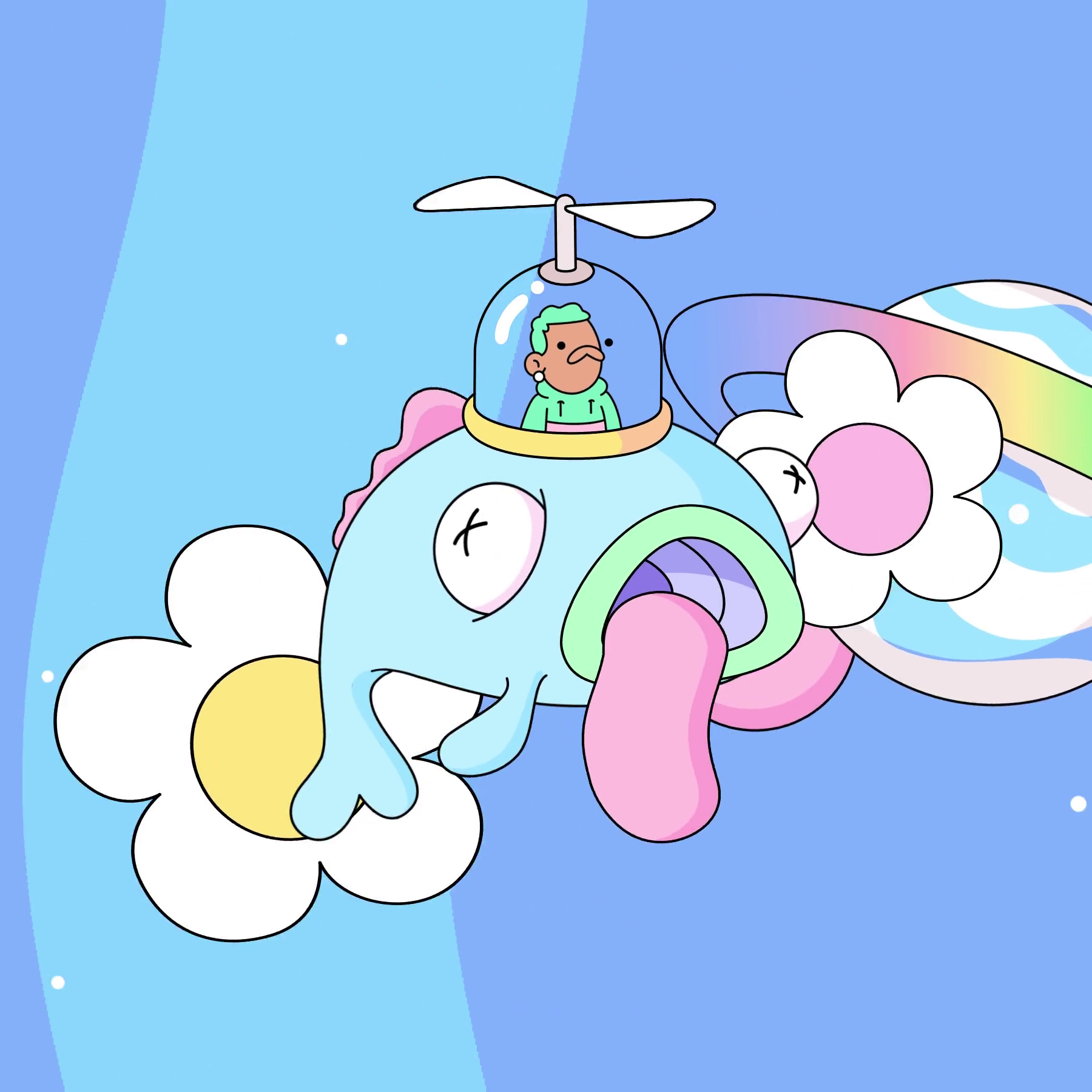 The Doodles Founders - Space Doodles - Space Doodle #85 - NFT # 85