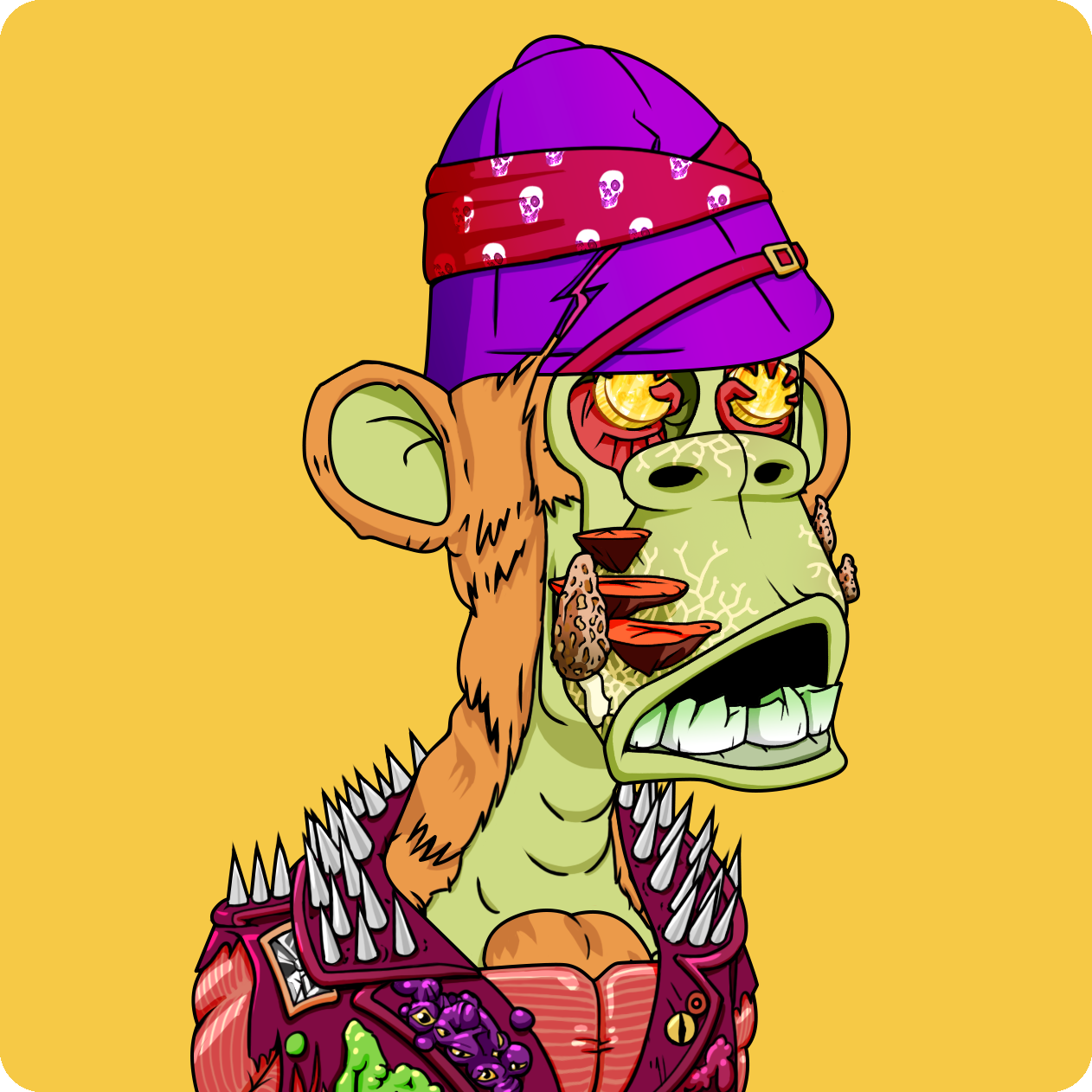 Yuga Labs - Mutant Ape Yacht Club - NFT # 21856