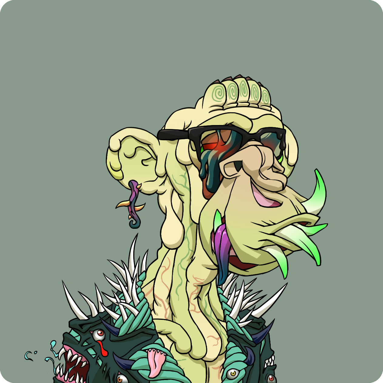 Yuga Labs - Mutant Ape Yacht Club - NFT # 21549