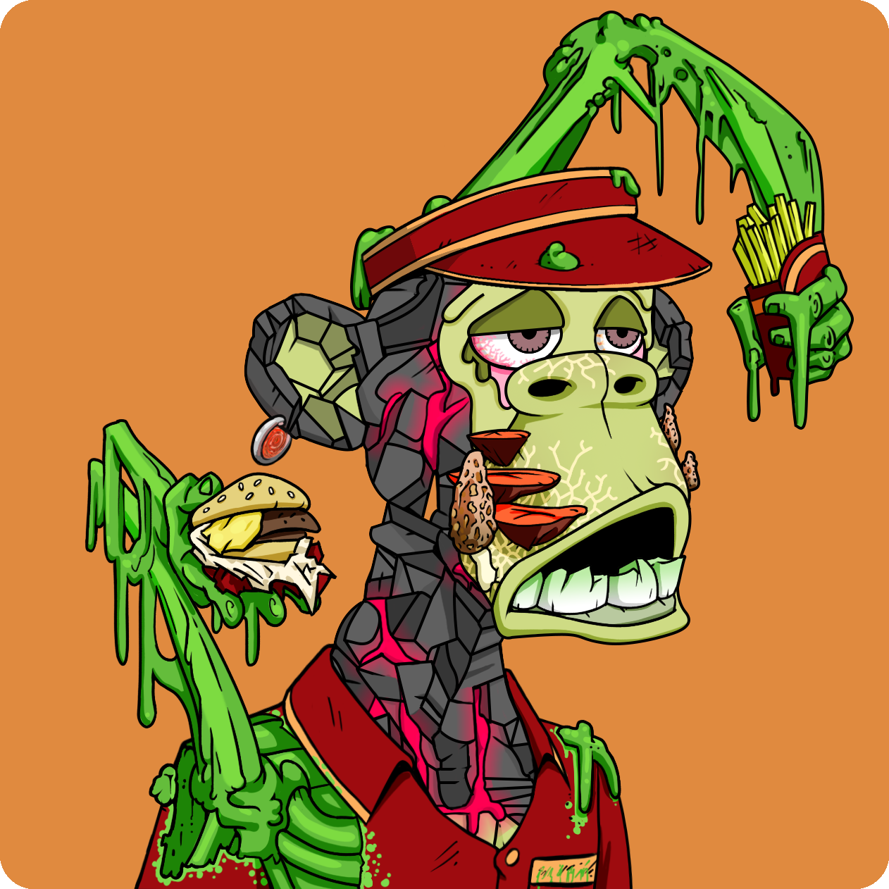 Yuga Labs - Mutant Ape Yacht Club - NFT # 8457