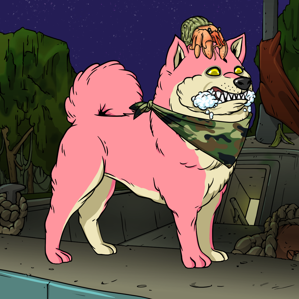 Yuga Labs - Bored Ape Kennel Club - NFT # 8136