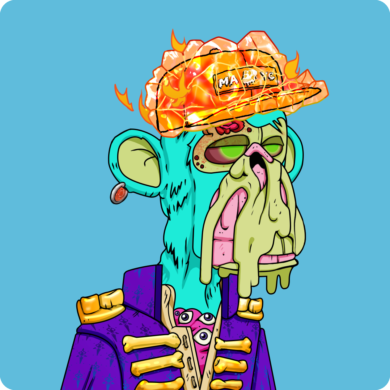 Yuga Labs - Mutant Ape Yacht Club - NFT # 24336