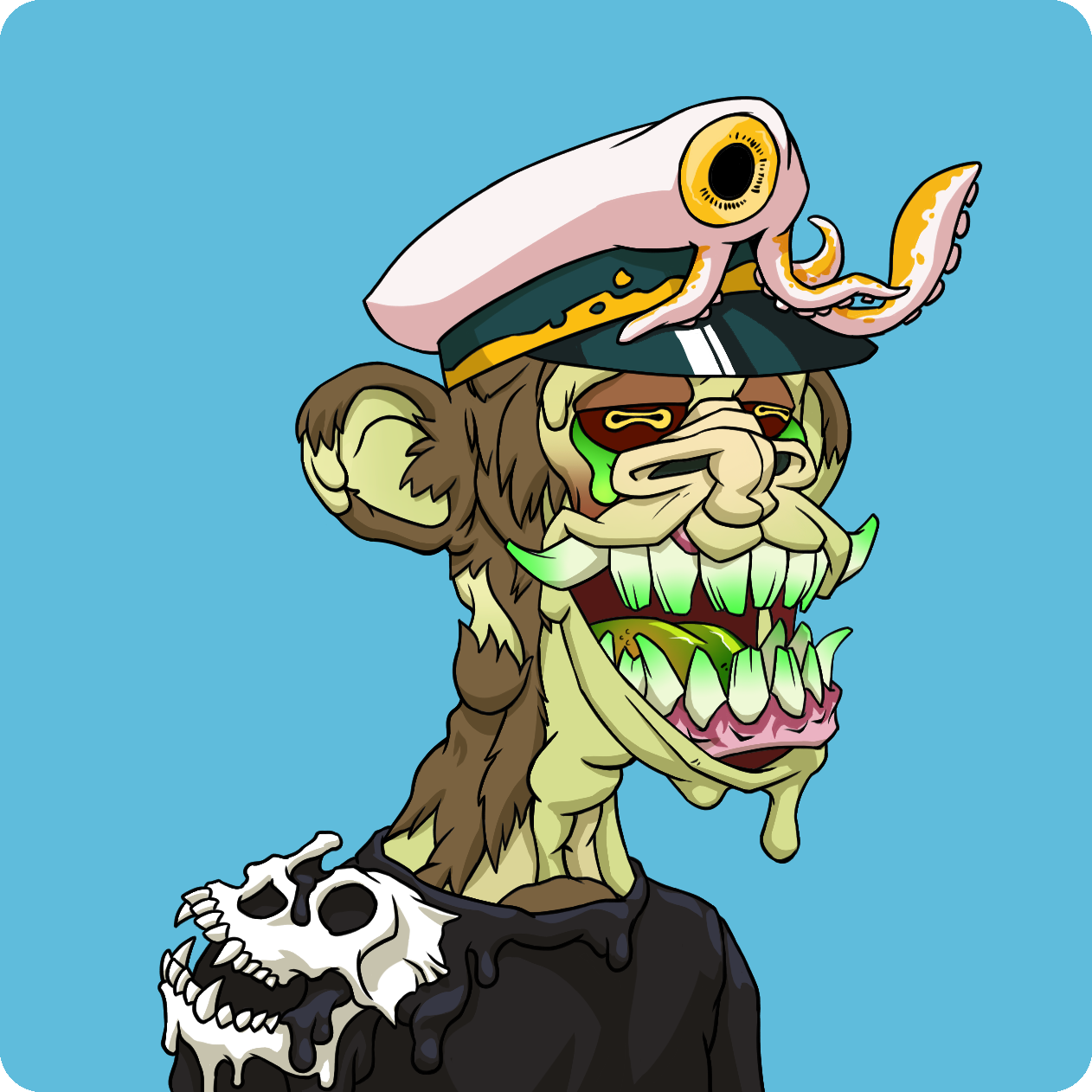 Yuga Labs - Mutant Ape Yacht Club - NFT # 5698