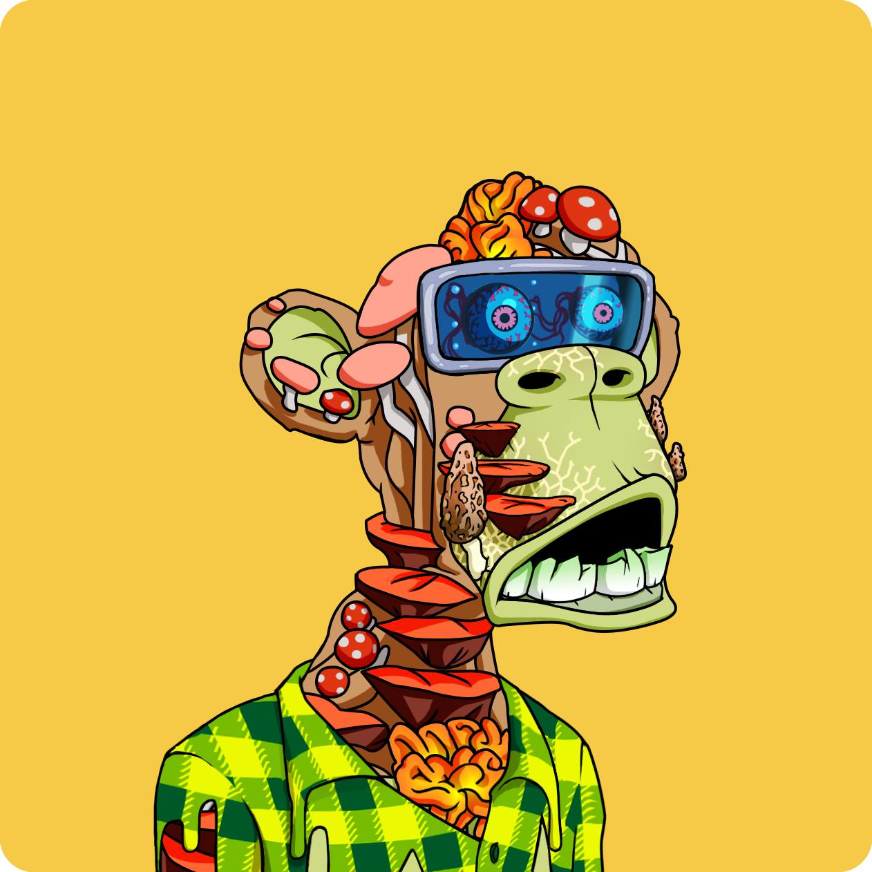 Yuga Labs - Mutant Ape Yacht Club - NFT # 21664