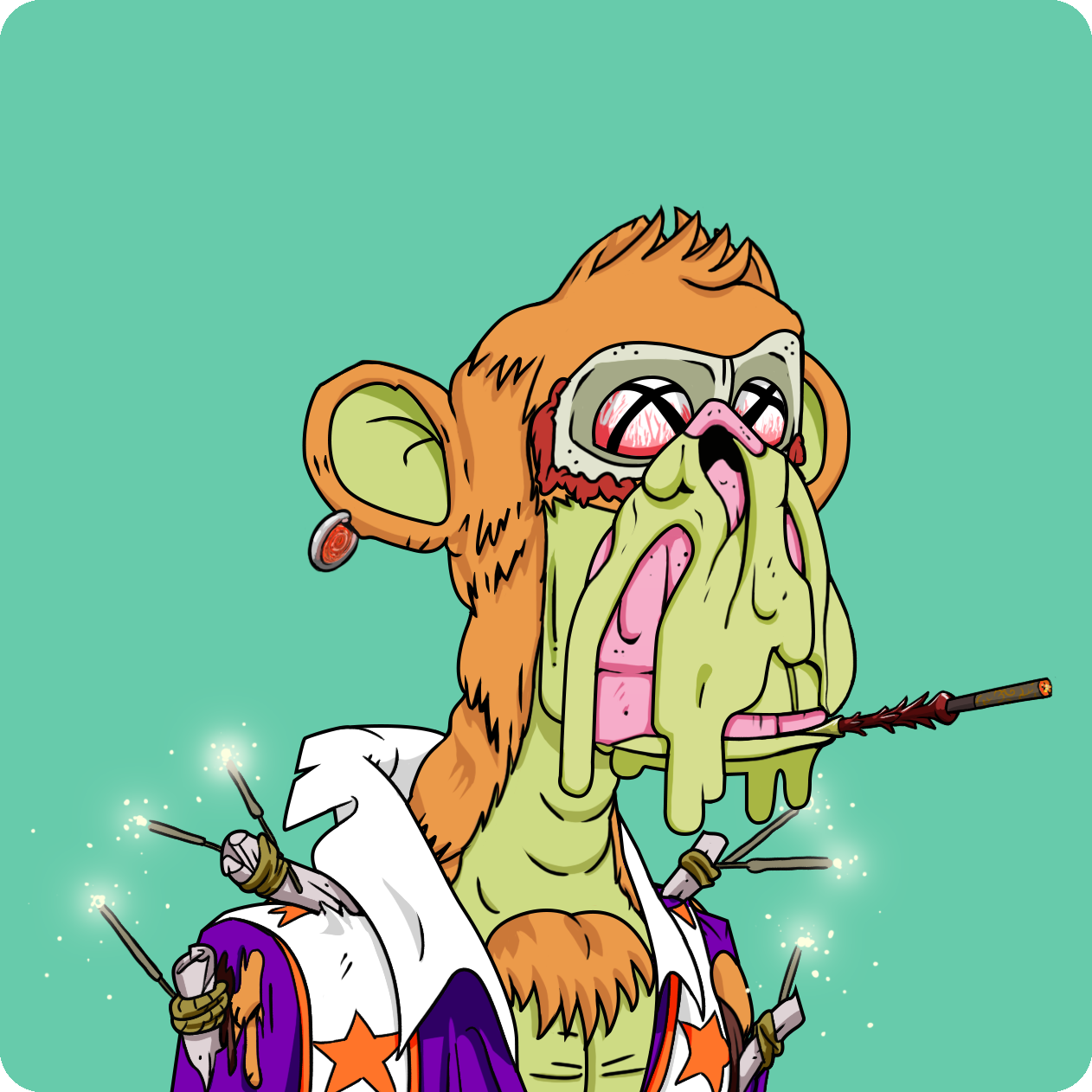 Yuga Labs - Mutant Ape Yacht Club - NFT # 725