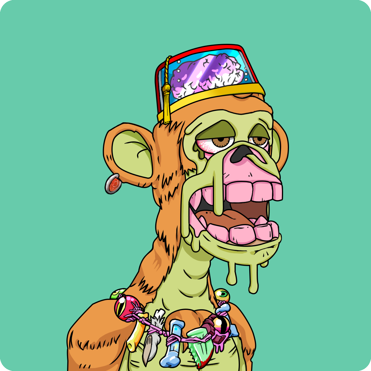 Yuga Labs - Mutant Ape Yacht Club - NFT # 3538