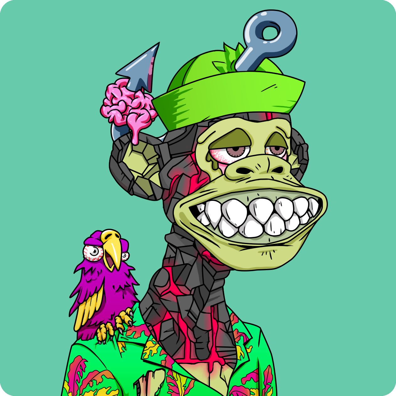 Yuga Labs - Mutant Ape Yacht Club - NFT # 7340