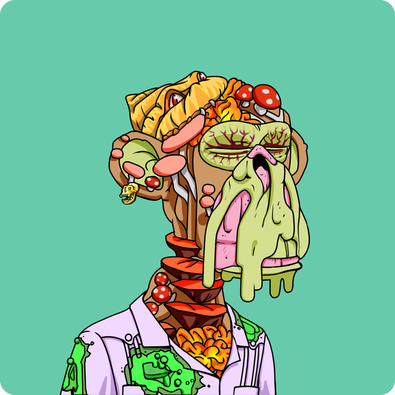 Yuga Labs - Mutant Ape Yacht Club - NFT # 18628