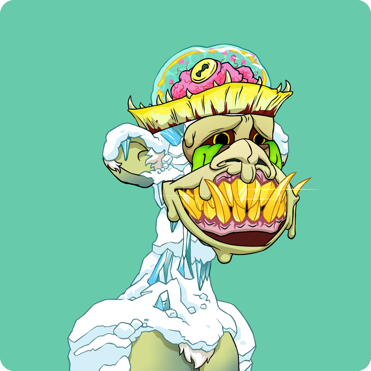 Yuga Labs - Mutant Ape Yacht Club - NFT # 25801