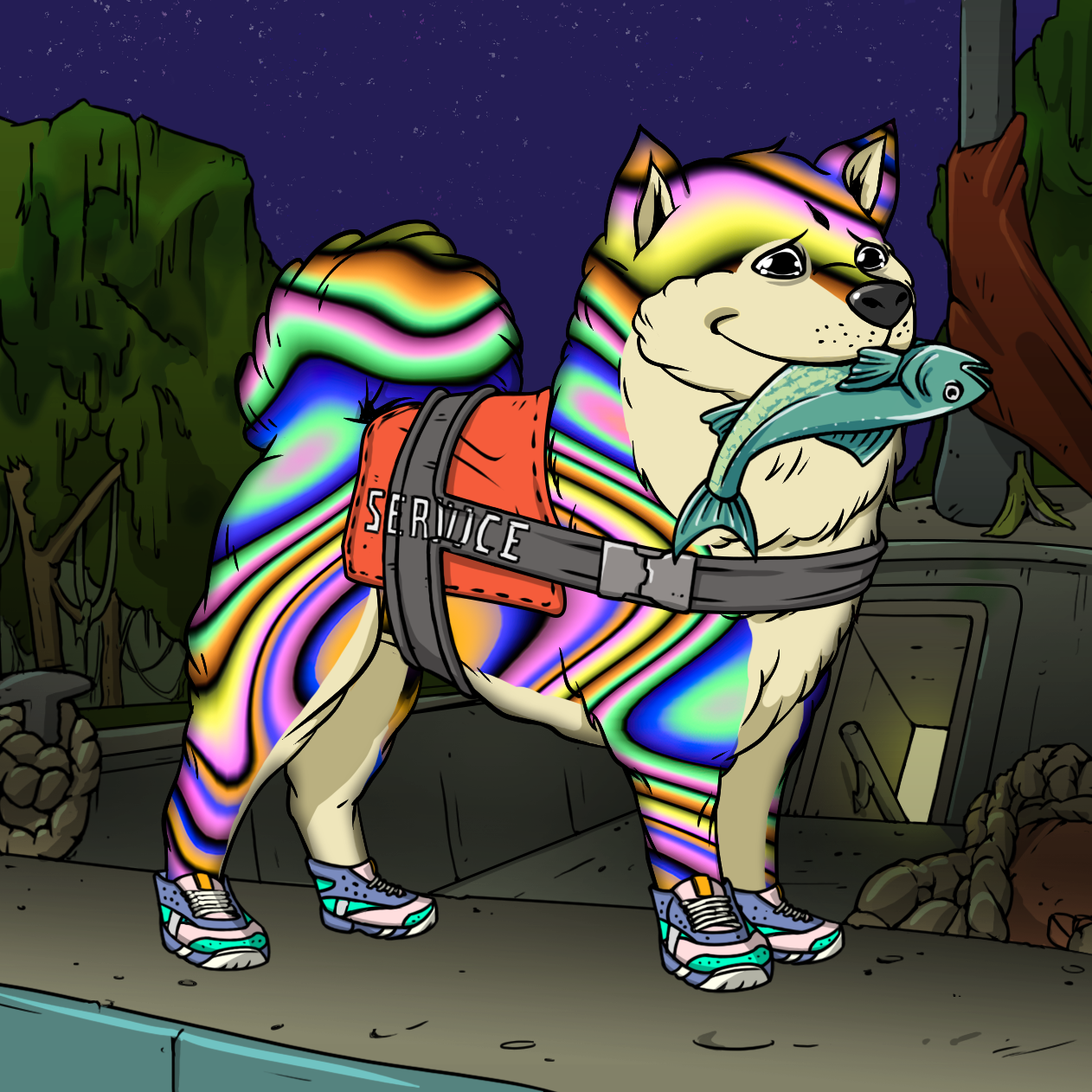 Yuga Labs - Bored Ape Kennel Club - NFT # 1256