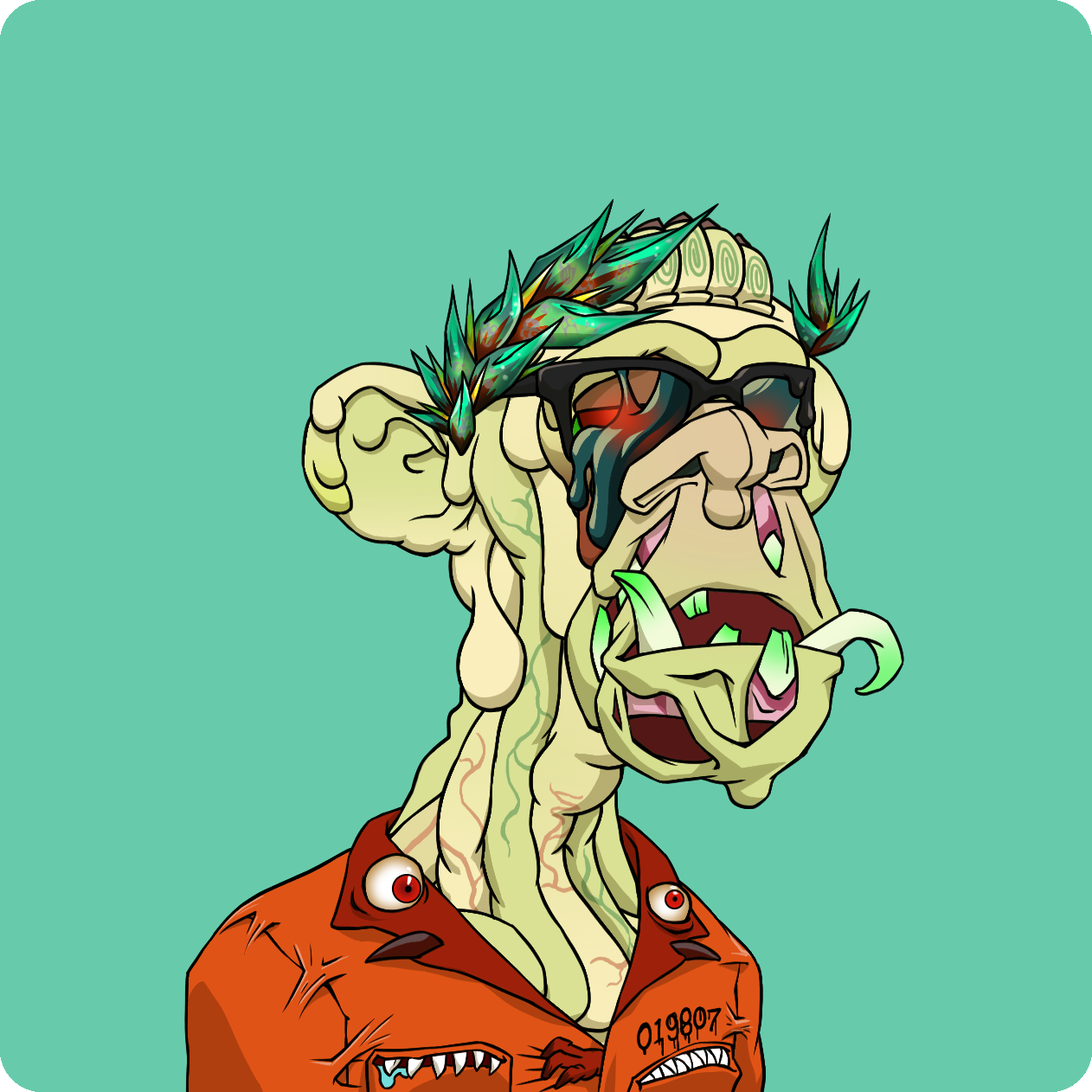 Yuga Labs - Mutant Ape Yacht Club - NFT # 9260