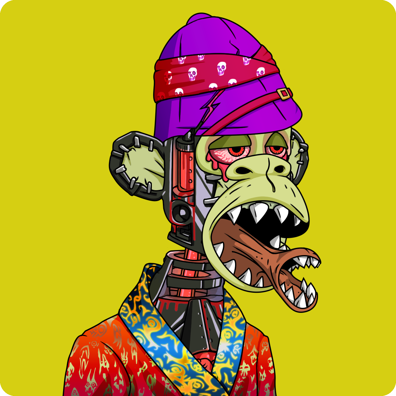 Yuga Labs - Mutant Ape Yacht Club - NFT # 864