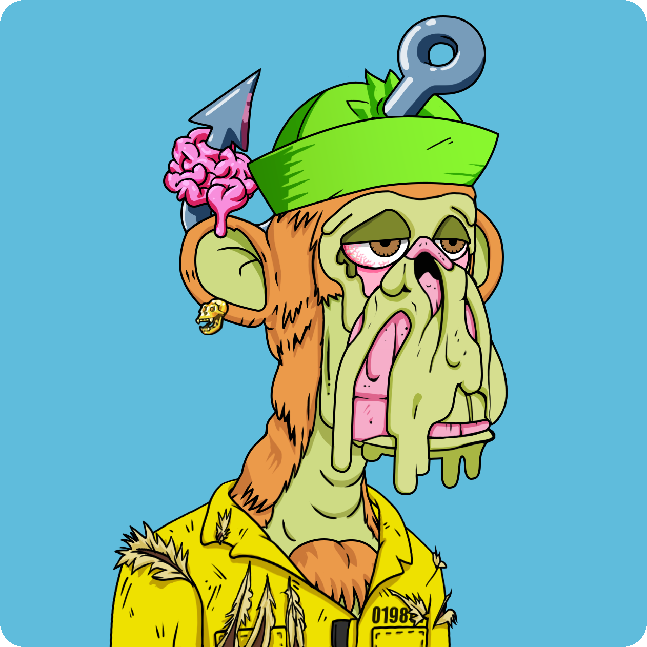 Yuga Labs - Mutant Ape Yacht Club - NFT # 2278