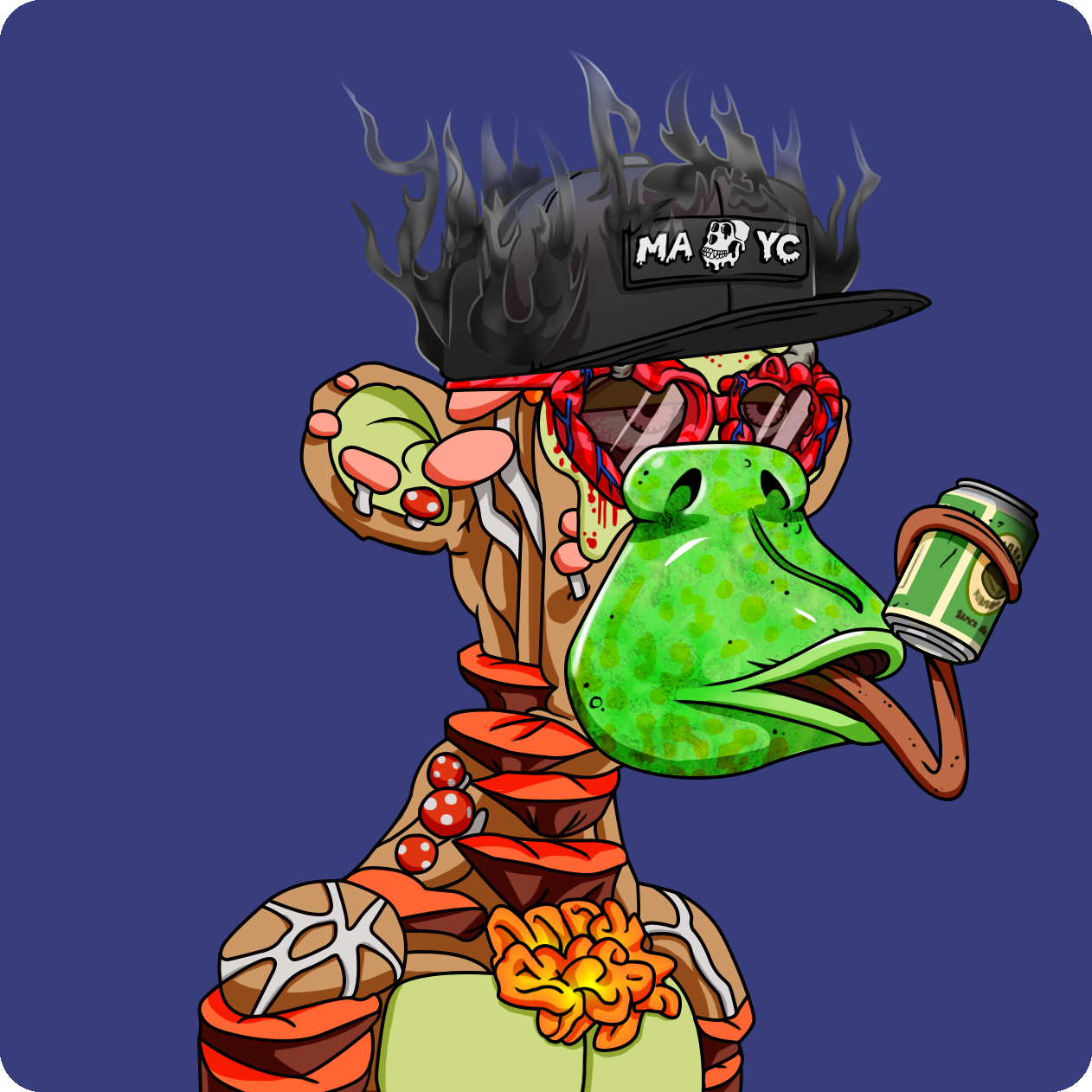 Yuga Labs - Mutant Ape Yacht Club - NFT # 21372