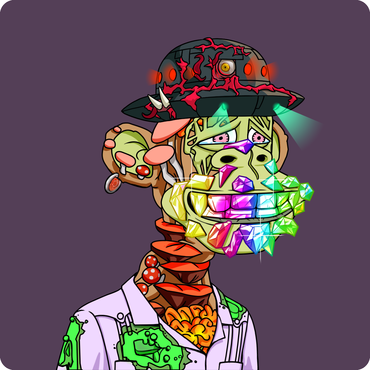 Yuga Labs - Mutant Ape Yacht Club - NFT # 9834