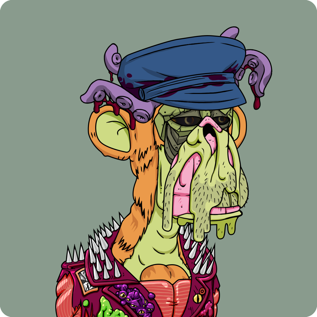 Yuga Labs - Mutant Ape Yacht Club - NFT # 17614