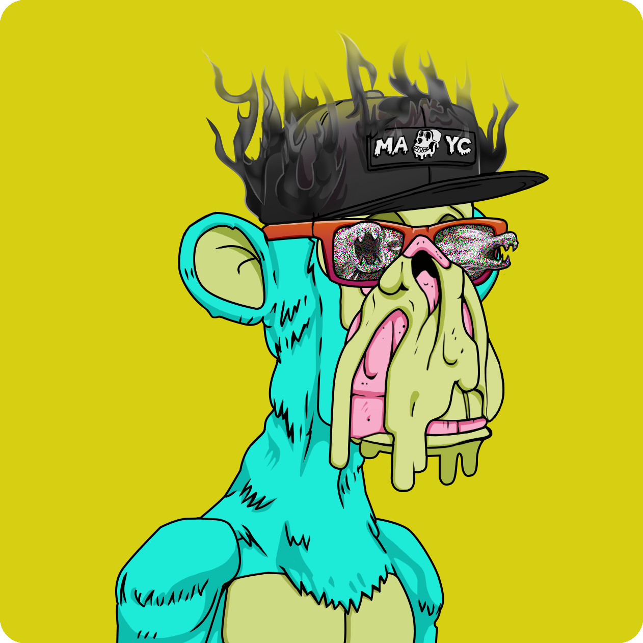 Yuga Labs - Mutant Ape Yacht Club - NFT # 2222