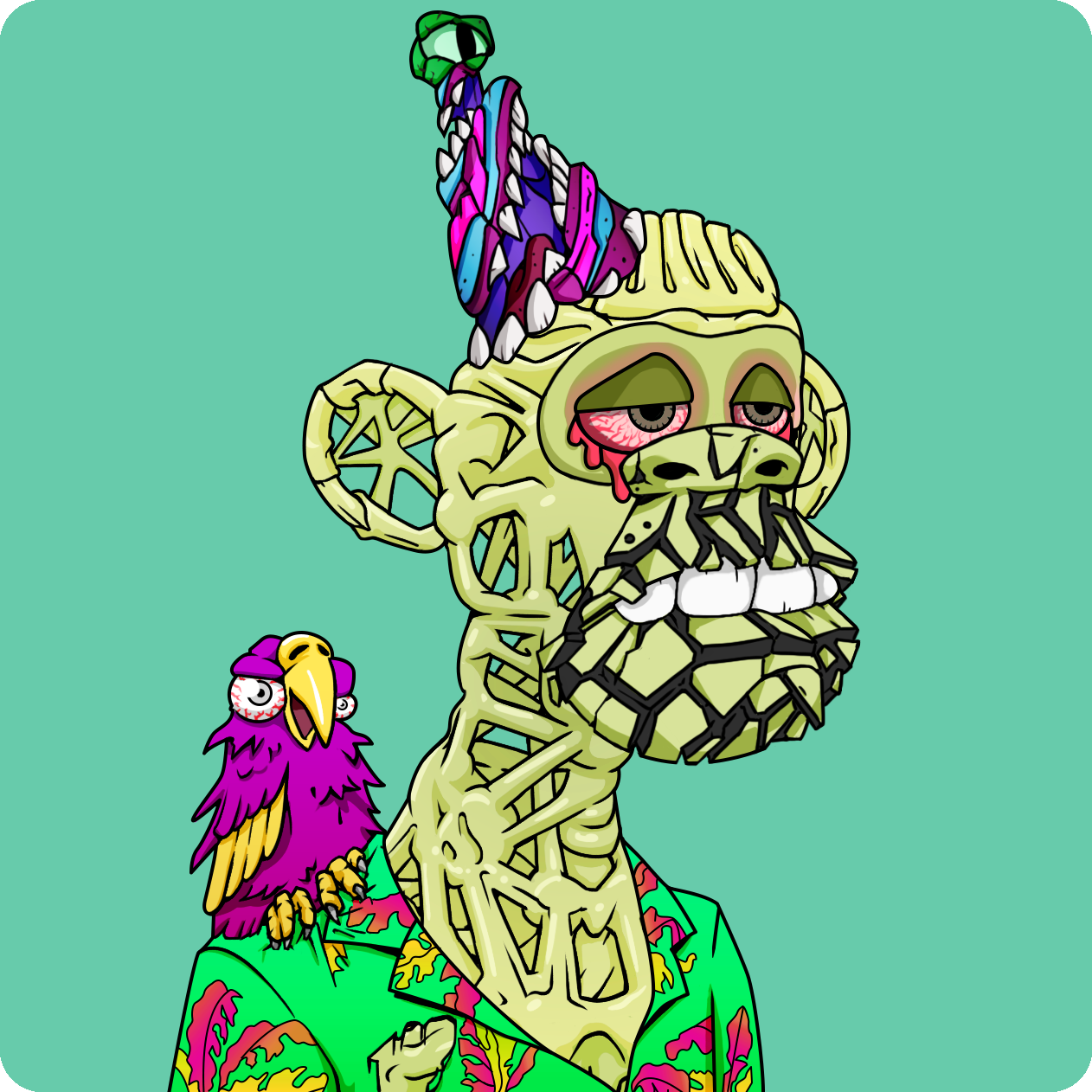 Yuga Labs - Mutant Ape Yacht Club - NFT # 18232