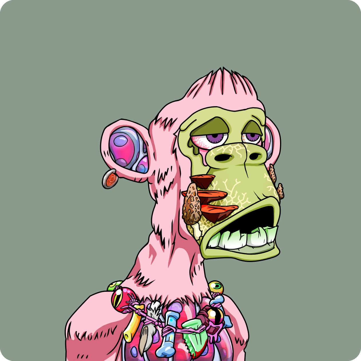 Yuga Labs - Mutant Ape Yacht Club - NFT # 21362